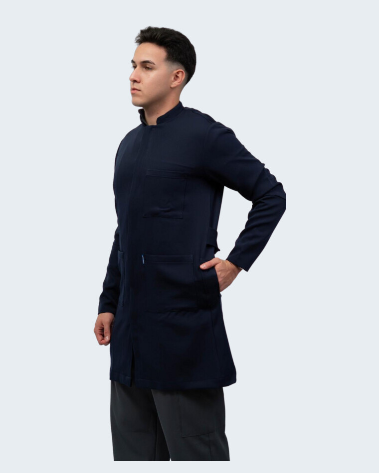 Uniforme médico BATA CLASSIC Masculino de Nova Scrubs en Azul navy
